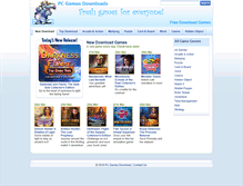 Tablet Screenshot of buydownloadedgames.com